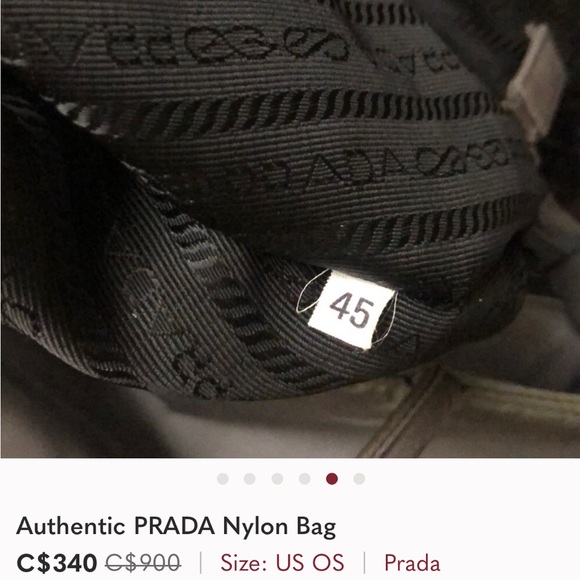 Authentic PRADA Bag - Picture 6 of 6